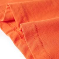 Kindershirt met girafprint 104 feloranje - thumbnail
