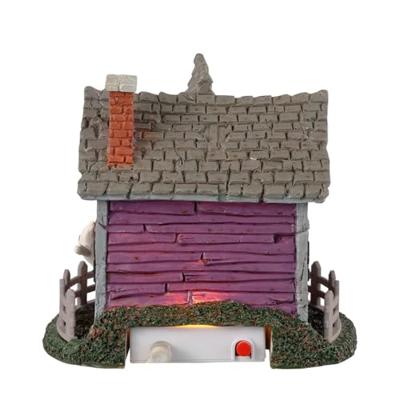 Lemax ghost cottage verlicht tafereel Spooky Town 2023