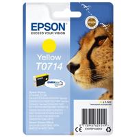 Epson inktcartridge T0714, 415 pagina's, OEM C13T07144012, geel - thumbnail