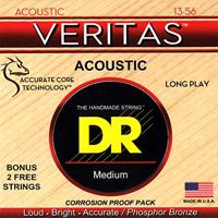 DR Strings VTA-13 Veritas Medium 13-56 westerngitaarsnaren - thumbnail