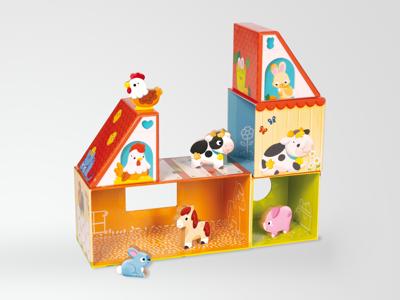 Boerderij Bouwspel Goula 53470 (10 pcs) - thumbnail