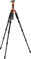 Rollei Compact Traveler No.1 Aluminum Tripod V2 - Oranje - thumbnail