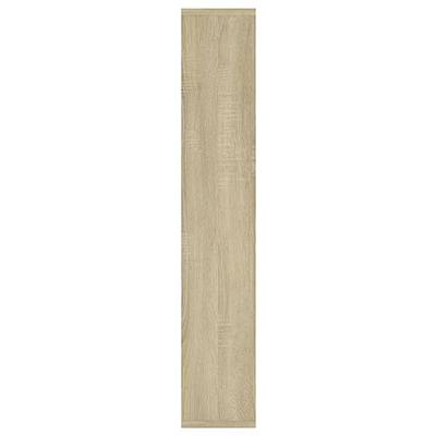 VidaXL Wandschap 36x16x90 cm bewerkt hout sonoma eikenkleurig