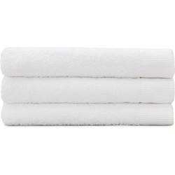 Cinderella Handdoek Weekend 60x110 cm 550 gr Wit - 3 Stuks Cinderella Handdoek Weekend 60x110 cm 550 gr Wit - 3 Stuks