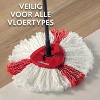 Vileda Turbo Easy Wring & Clean mop reservekop set van 2 stuks - thumbnail