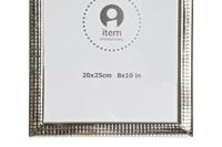Fotolijsten DKD Home Decor Zilverkleurig Metaal Shabby Chic 22 x 2 x 27 cm - thumbnail