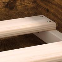 Bedframe gerookt eikenkleurig 100x200 cm - thumbnail