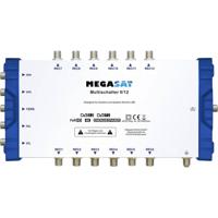 MegaSat 0600205 Satelliet multiswitch Ingangen (satelliet): 5 (4 satelliet / 1 terrestrisch) Aantal gebruikers: 12 - thumbnail