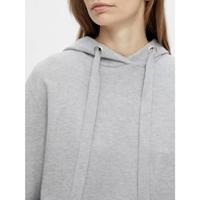 Lounge shirt / Hoodie - Grey Melange - Dames Loungewear hoodie grijs - thumbnail