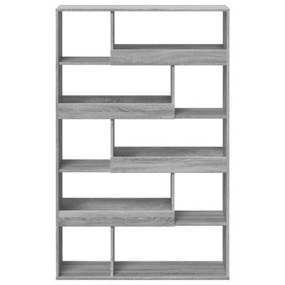 kamerscherm 100x33x156,5 cm bewerkt hout grijs sonoma eiken