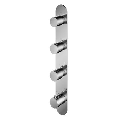 Hotbath Buddy Inbouw Douchethermostaat Met 3 Stopkranen 050 - Chroom