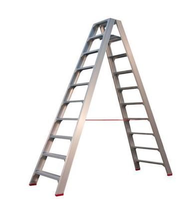 Little Jumbo Industrietrap SuperPRO - 2x10 treden met beugel - 4741000210