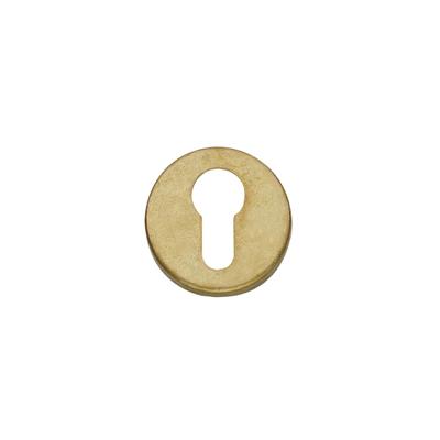 Rozet PC rond messing getrommeld