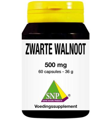 SNP Zwarte walnoot 500mg 60 Vegetarische capsules