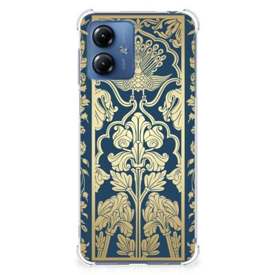 Motorola Moto G14 Case Beige Flowers Motorola Moto G14 Case Beige Flowers
