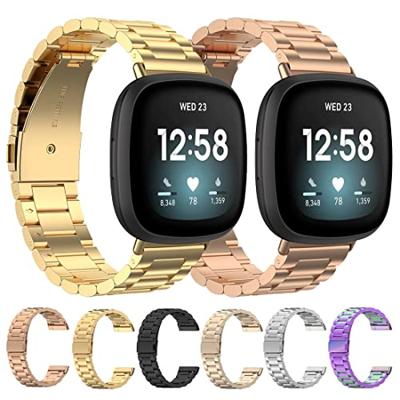 Fitbit Versa 3/4 & Sense 1/2 metalen schakelbandje - Multicolor