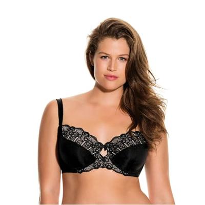 Kanten beugel BH - Celine - Stevige bh zonder vulling - Grote maten