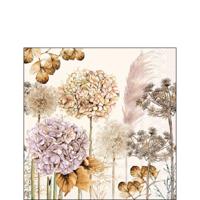 Ambiente servetten 25cm dried flowers - thumbnail