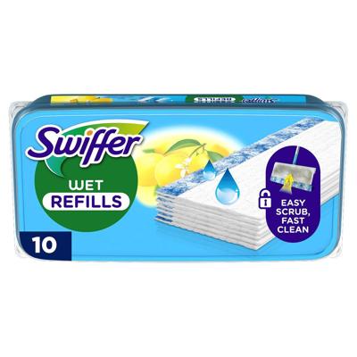 Vloerwisdoekjes swiffer wet citrus 10 stuks