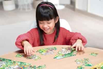 Ravensburger puzzel Gabby's Poppenhuis - 2 x 24 stukjes - thumbnail