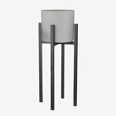 Mica Decorations pothouder Ascot 34x71 cm zwart