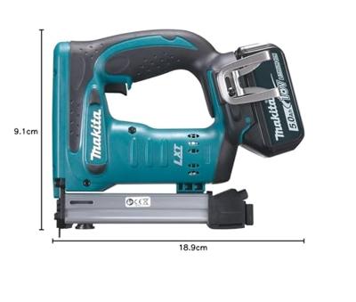 Makita DST221RTJ DST221RTJ Accunietpistool Lengte nieten 10 - 22 mm