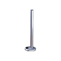 LINDY Desk Clamp Pole Monitor-tafelbeugel 1-voudig Zilver Vast - thumbnail