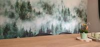 Noordwand Smart Art Easy Fotobehang bos in de mist 47267 - thumbnail
