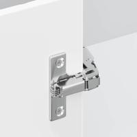 Keuken hoekonderkast Lucca bewerkt hout hoogglans wit - thumbnail