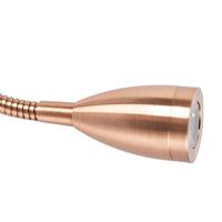 QAZQA Moderne wandlamp koper met flexarm - Brescia Combi - thumbnail