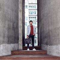 Ortlieb Commuter-Bag Two Urban QL2.1 Voor- en Achtertas 20L Bagagedrager - Grijs - thumbnail