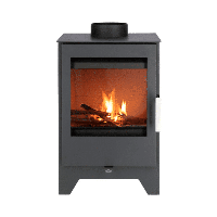 Livn - Houtkachel Otta - Zwart - thumbnail