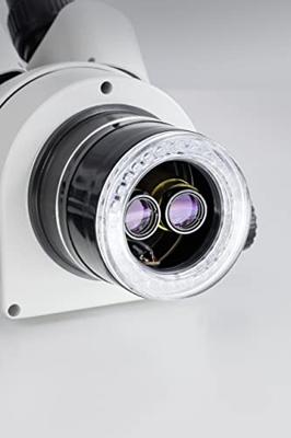 Kern OZL 466 OZL-46 Stereo zoom microscoop Trinoculair Opvallend licht, Doorvallend licht
