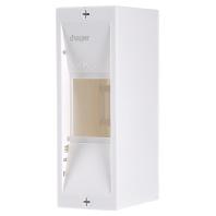 Hager GD102N GD102N Kleine verdeelkast Opbouw (op muur), Opbouw (op product) Inhoud: 1 stuk(s)
