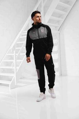 PUMA AC Milan Pumatech Trainingsjack 2024-2025 Zwart Grijs