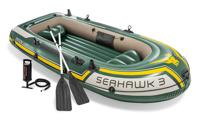 Intex seahawk 3 set - driepersoons opblaasboot - thumbnail