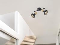 Trio PlafondlampLatika 2-lichts zwart - R81522032 - thumbnail