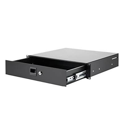 Adam Hall 87402 racklade 2U staal met slot