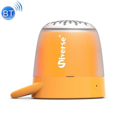 Universum draagbare luidsprekers Mini draadloze V4.2 bluetoothspreker ondersteuning voor Hands-free / Support TF muziekspeler (oranje)
