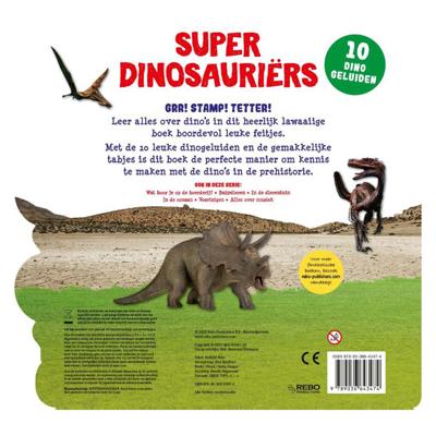 Rebo Publishers Geluidenboek super dinosauriers