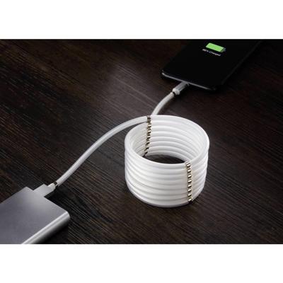 Renkforce TO-6897012 USB-kabel USB 2.0 USB-A stekker, Apple Lightning stekker 1.00 m Wit