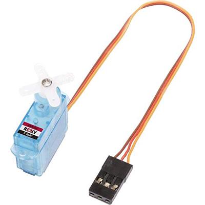 Reely Micro-servo S-0307 Analoge servo Materiaal (aandrijving): Kunststof Stekkersysteem: JR Reely Micro-servo S-0307 Analoge servo Materiaal (aandrijving): Kunststof Stekkersysteem: JR