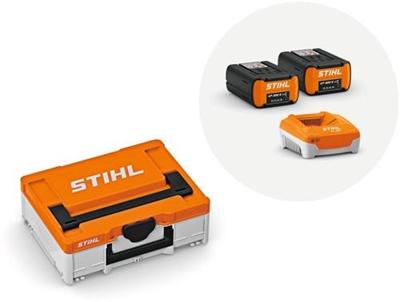 Stihl accessoires power box premium | 2x ap300s en 1x al501 oplader - 48502000035 Stihl accessoires power box premium | 2x ap300s en 1x al501 oplader - 48502000035