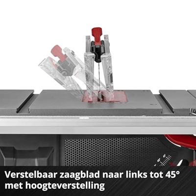 Einhell TE-TS 10 T Tafelcirkelzaag 254 mm 1800 W 220 V, 230 V, 240 V