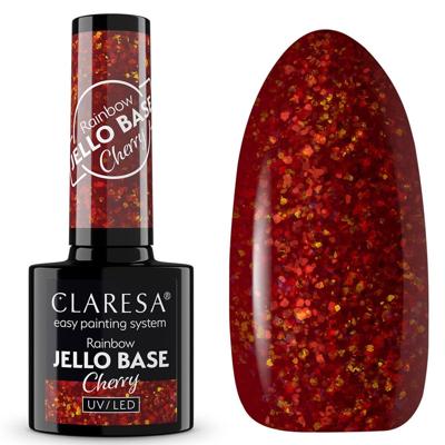 Claresa rainbow jello base coat cherry 5ml Claresa rainbow jello base coat cherry 5ml