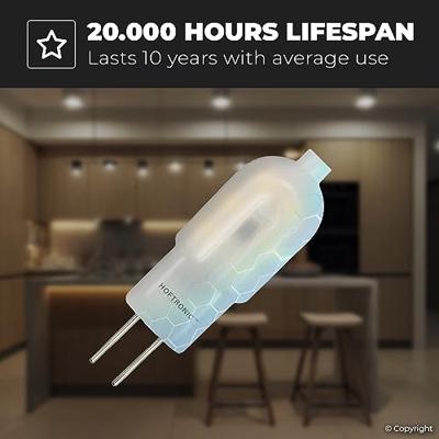 HOFTRONIC™ 10x G4 LED Lamp - 1,5 Watt 140 lumen - 6500K Daglicht wit - 12V - Vervangt 13 Watt T3 halogeen