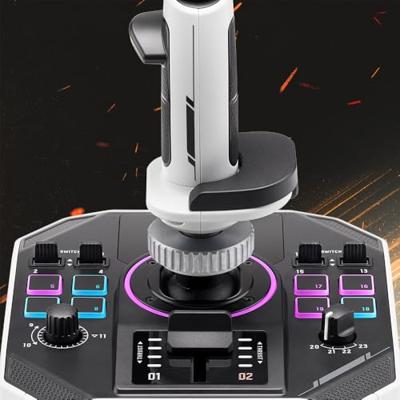 Space Joystick - THRUSTMASTER - Sol-R 1 Flightstick - 44 knoppen - 16-bit HEART-technologie - Ambidextreus met basis