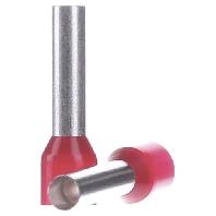 Klauke 47618 Adereindhulzen 10 mm² Deels geïsoleerd Rood 100 stuk(s) - thumbnail