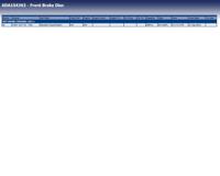 Remschijf voor ADA104363 - thumbnail