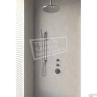 Thermostatisch Inbouwdoucheset Brauer Brushed 30 cm Hoofddouche Plafondarm Staafhanddouche op Glijstang Geborsteld Nikkel Brauer - thumbnail